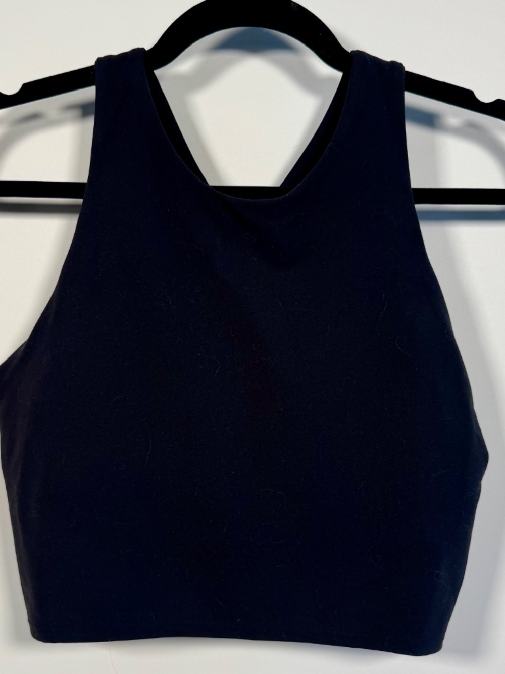 ATHLETA Black Racerback Sports Bra Tank